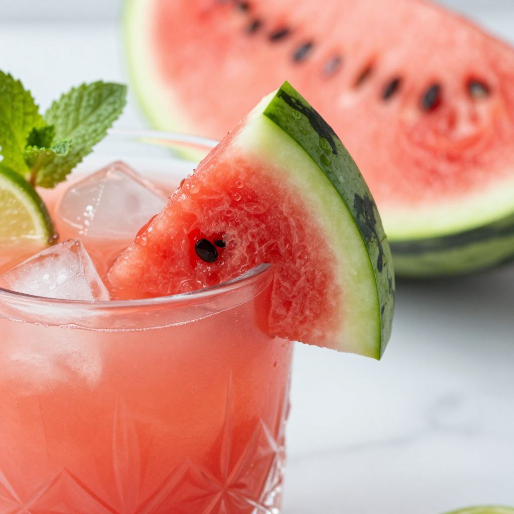 Agua Fresca in pitcher with glasses