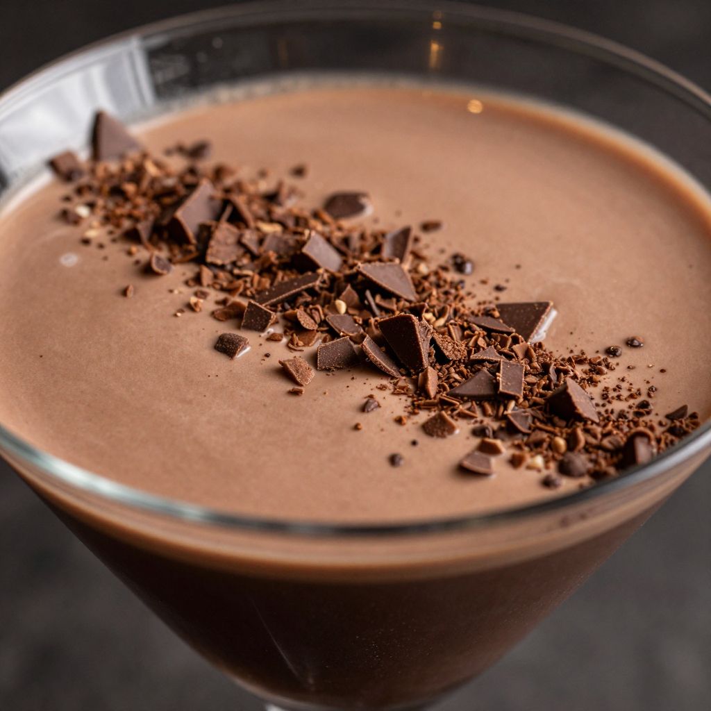 Baileys Chocolate Martini Process