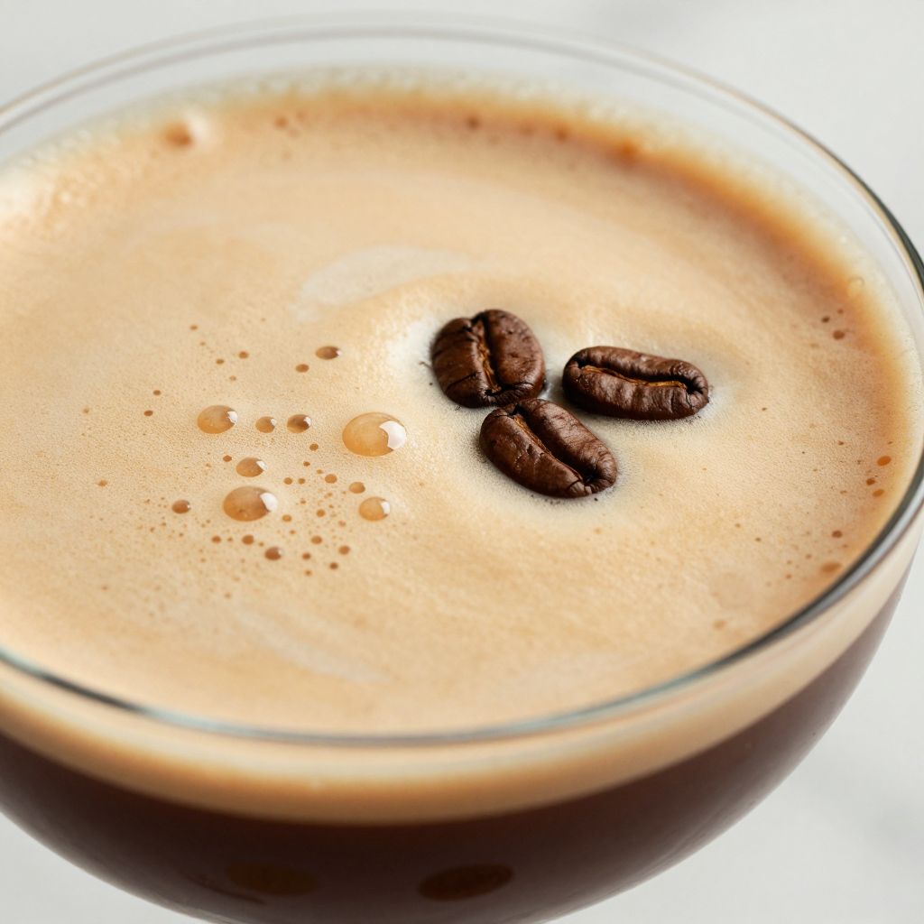 Bailey's Espresso Martini Process
