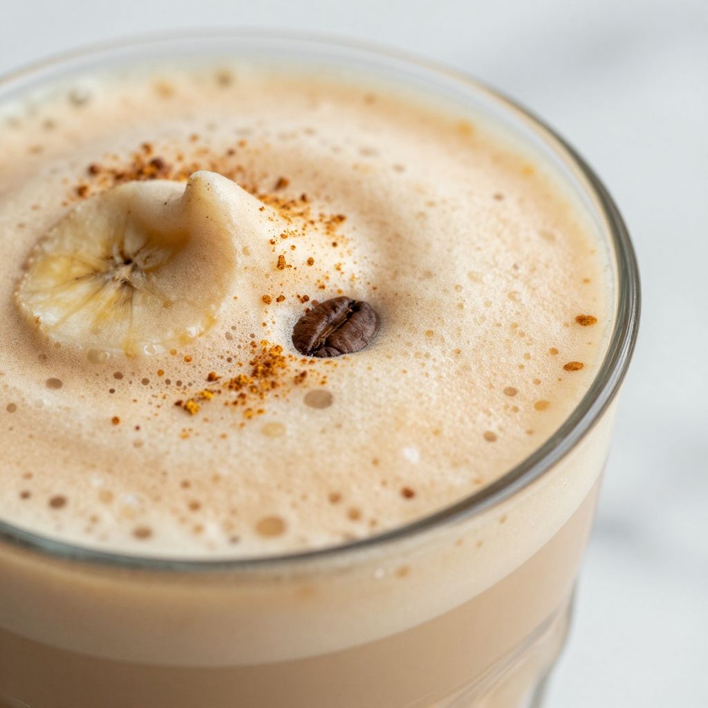 Banana Coffee Preparation