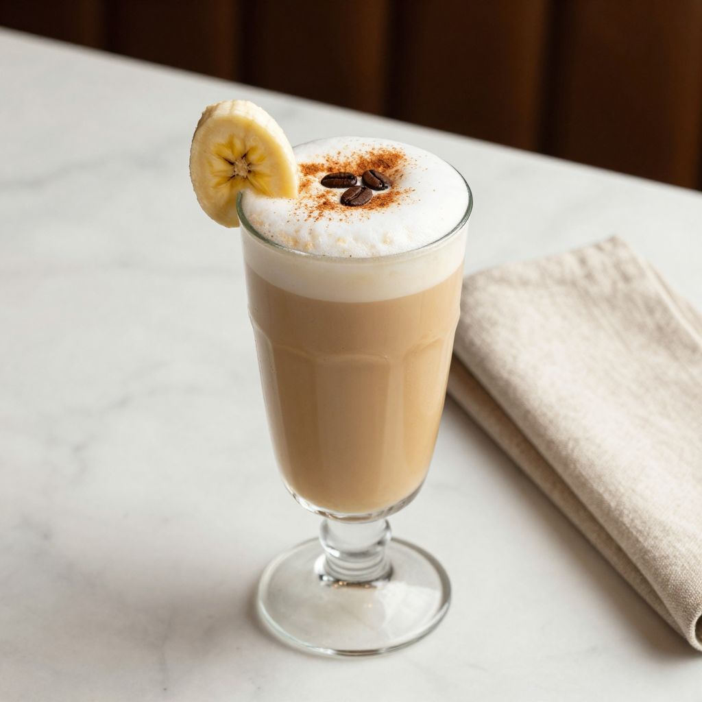 Banana Coffee Serving
