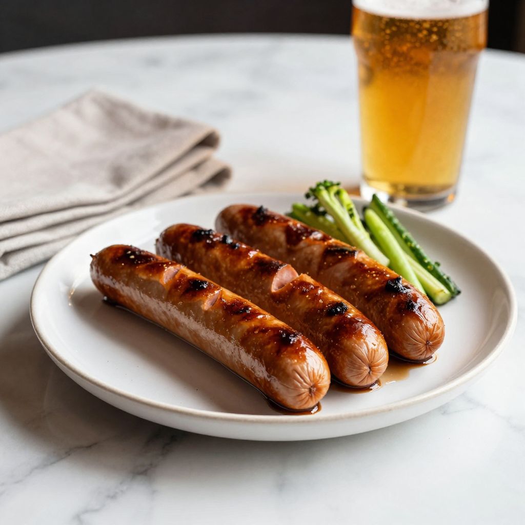 Beer Bratwurst Final Dish
