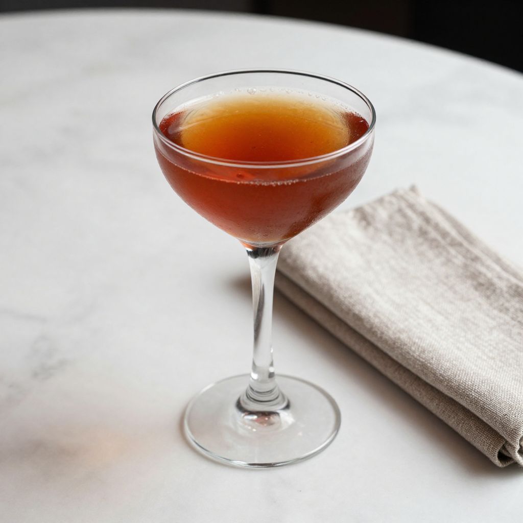 Bijou Cocktail Served