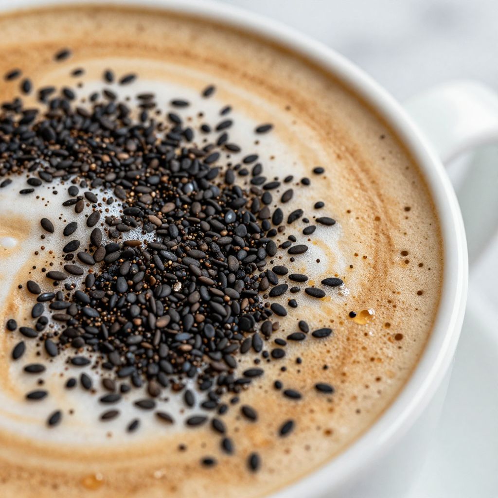 Black Sesame Latte