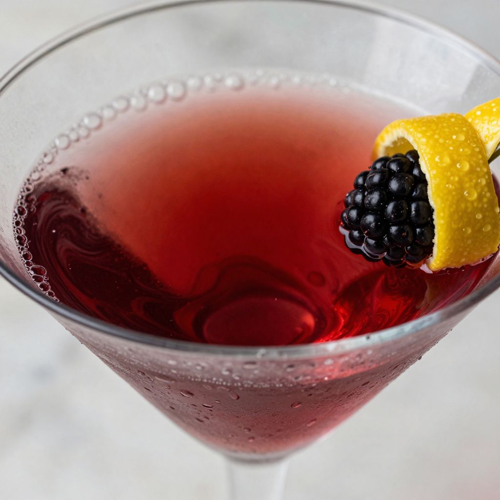 Blackberry Martini