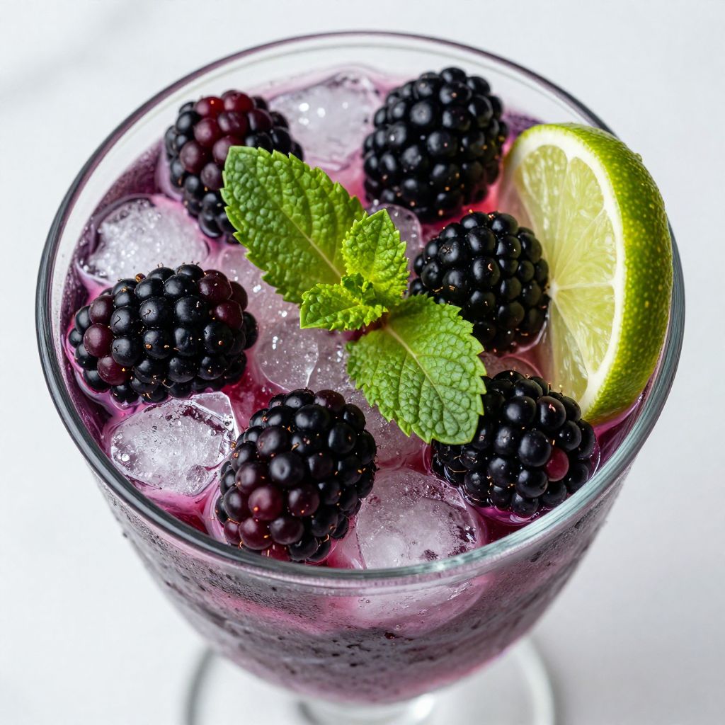 Blackberry Mojito Step by Step Image