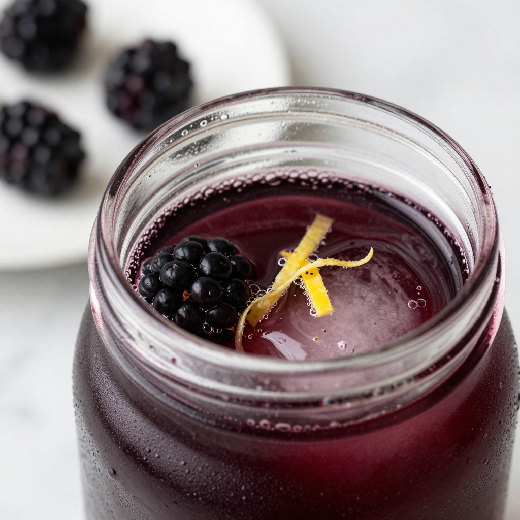 Blackberry Moonshine Process Image