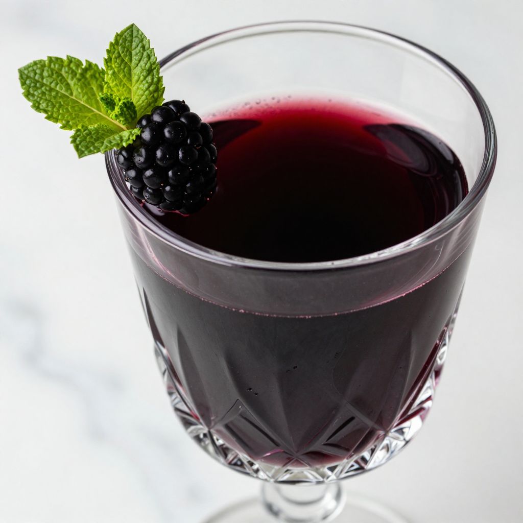Blackberry wine process