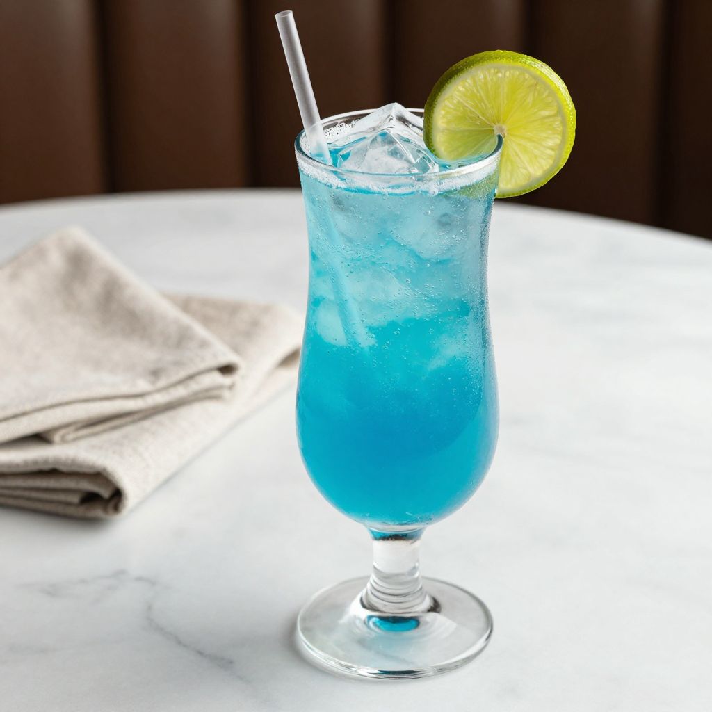 Blue Mother F'er Cocktail Image