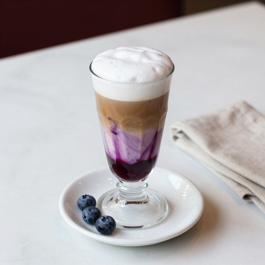 Blueberry Latte