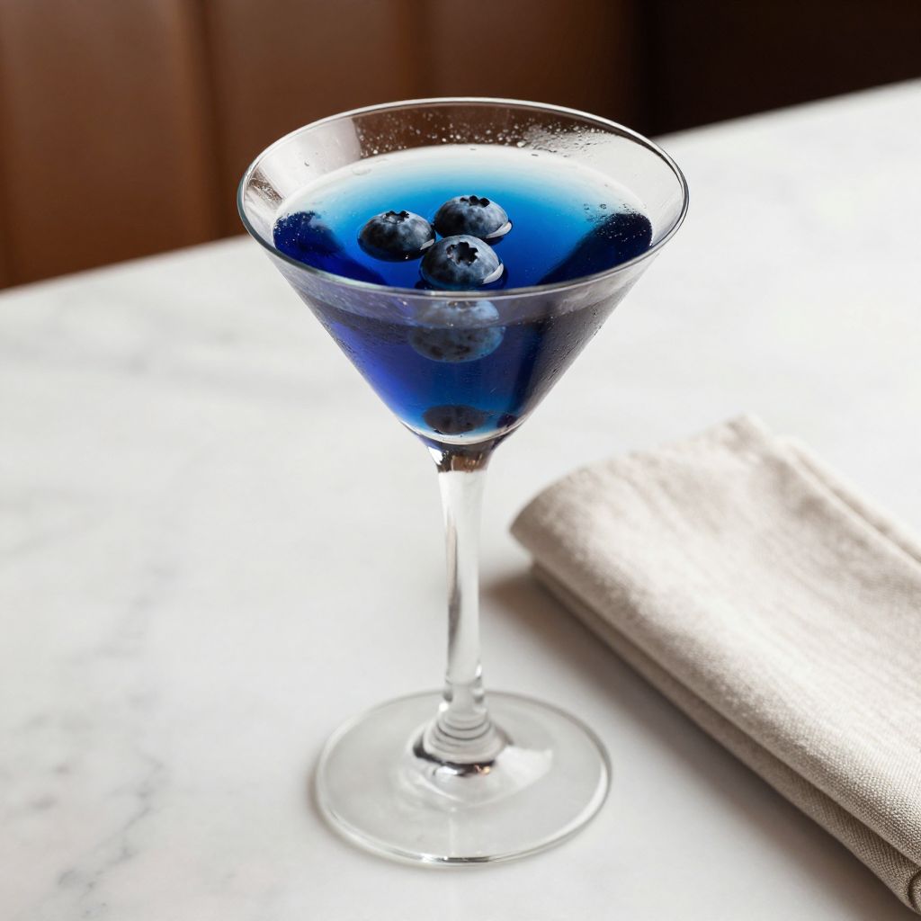 Blueberry Martini Recipe Image