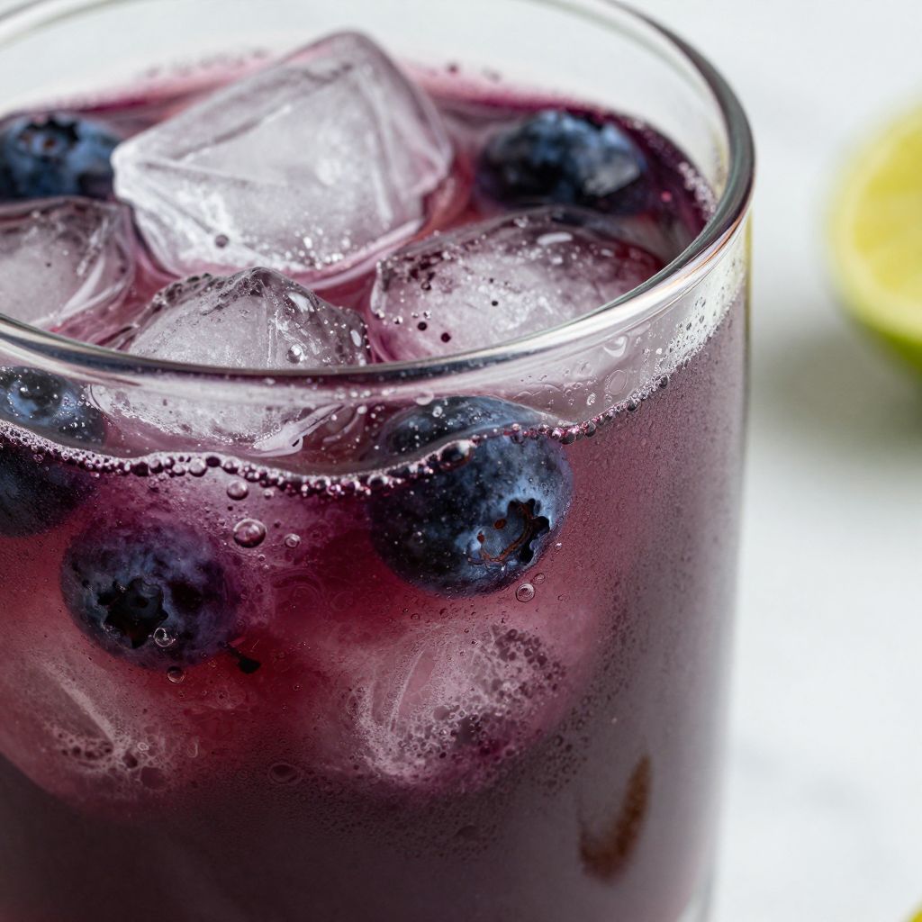 Blueberry Mule Cocktail