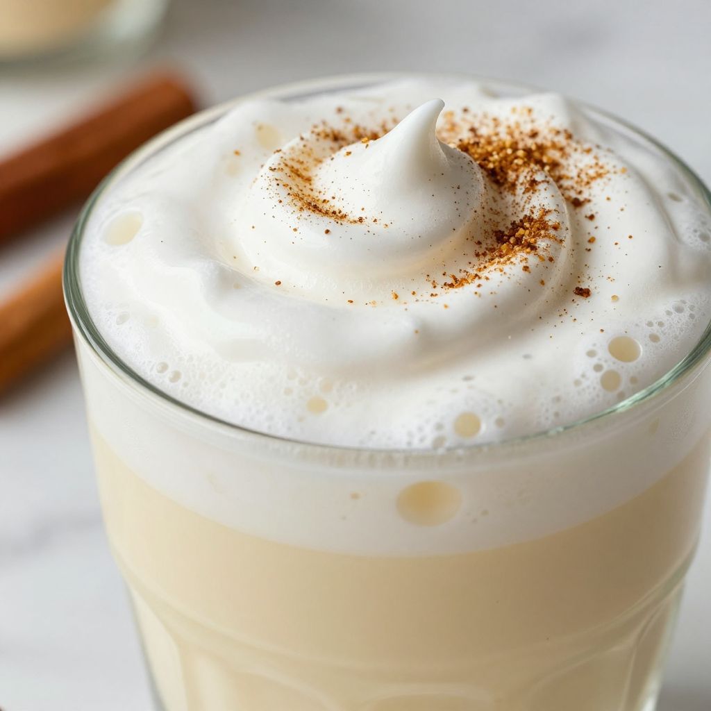 Boozy Eggnog Preparation Step