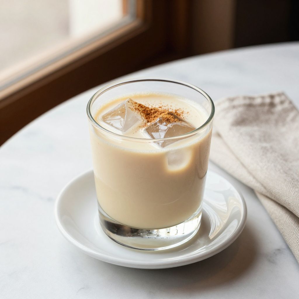Bourbon Milk Punch