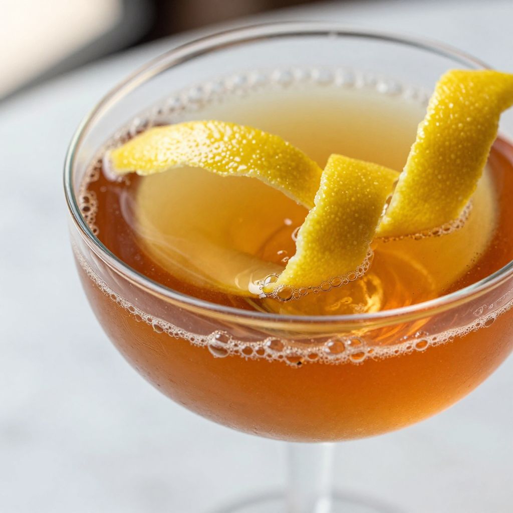 Bourbon Sidecar Preparation