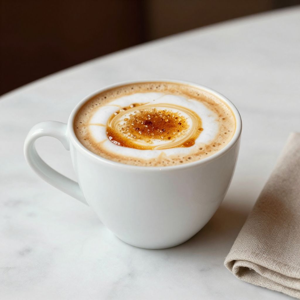 Brown Sugar Latte Final Product
