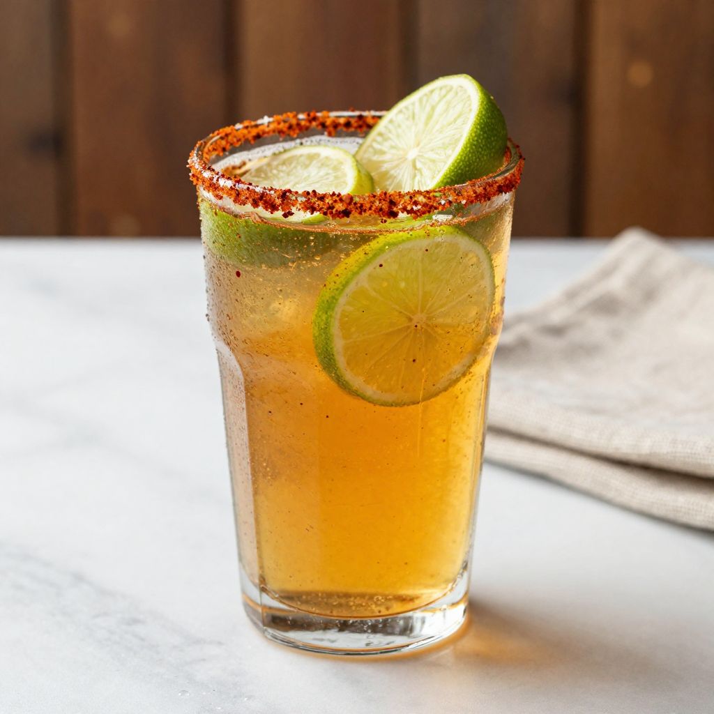 Finished Chelada drink image