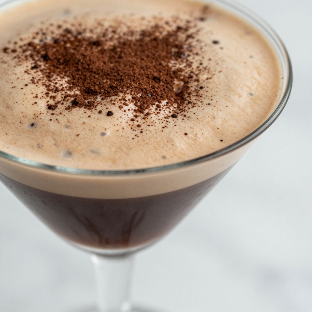 Chocolate Espresso Martini Step