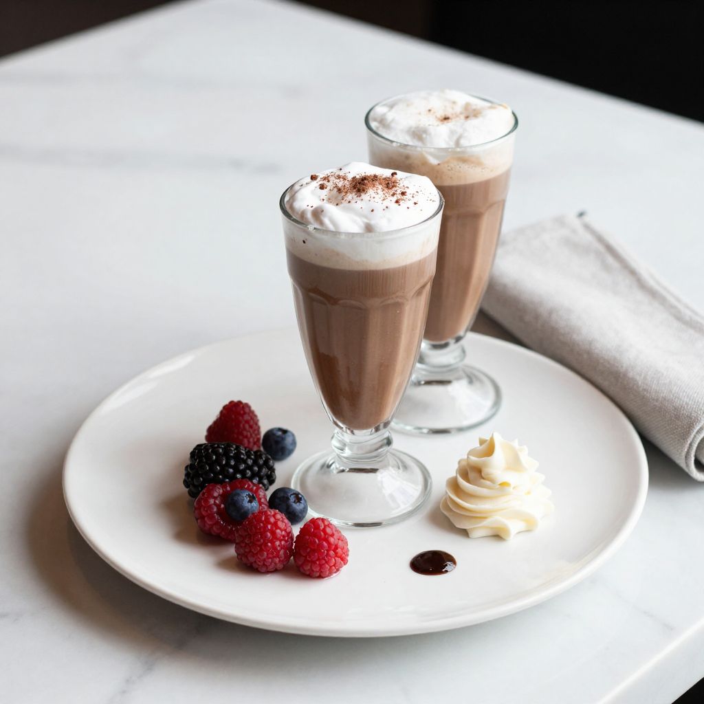 Chocolate Frappe Final Products
