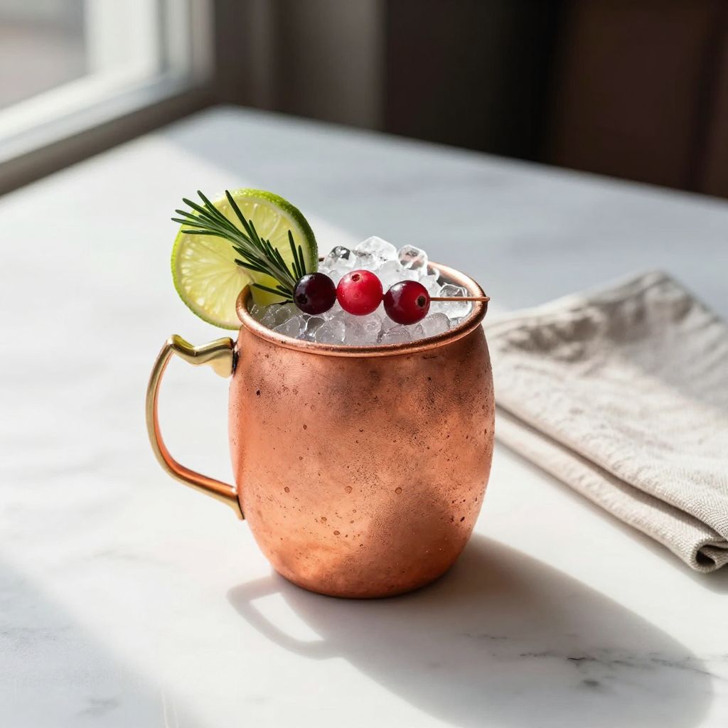 Completed Christmas Mule