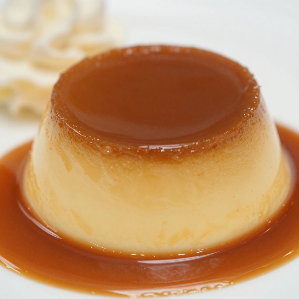 Coffee Flan Process Image
