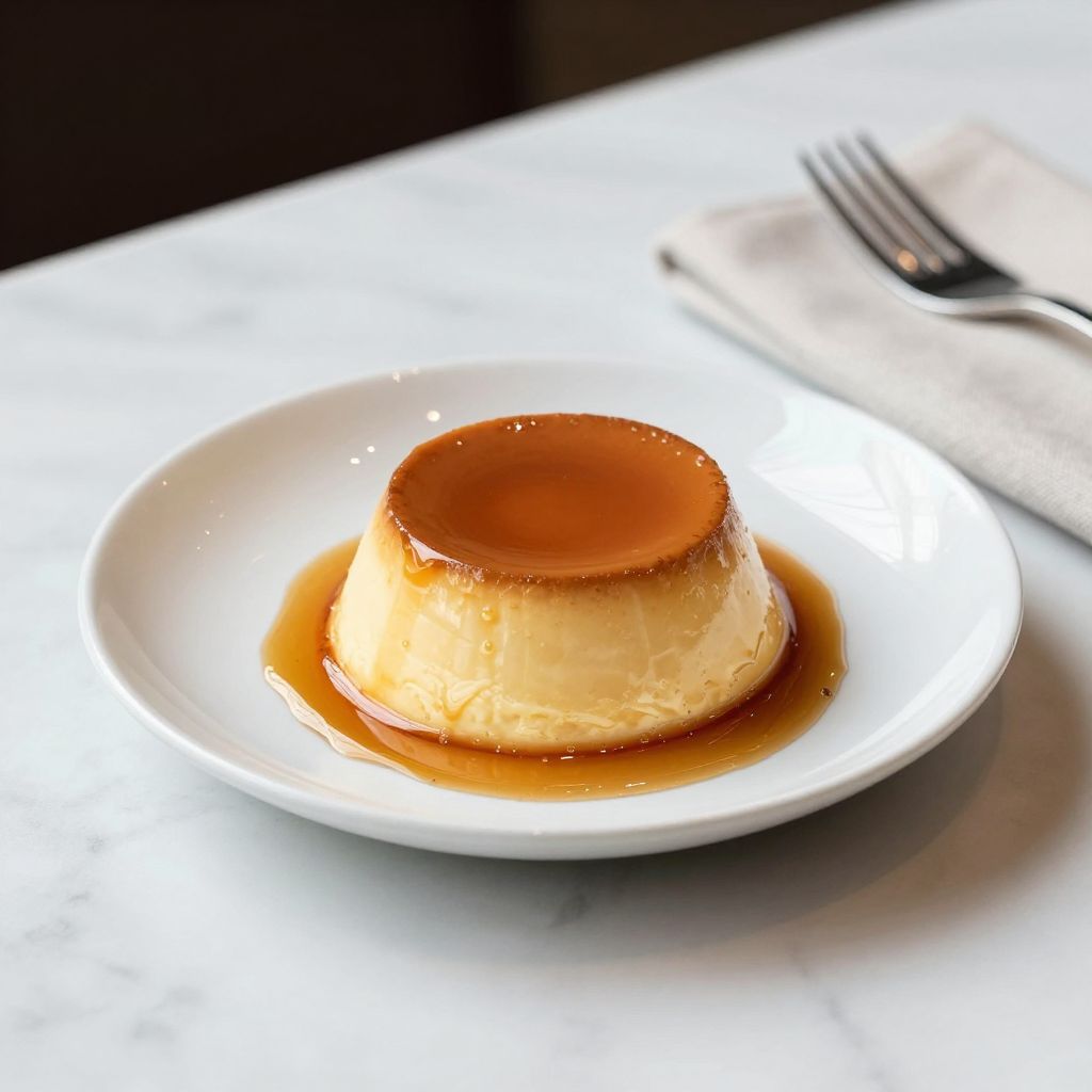 Coffee Flan Final Image