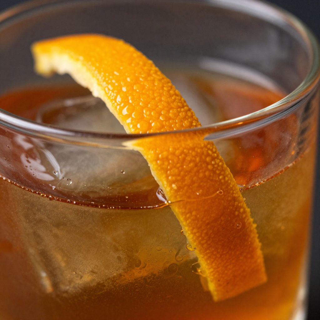 Cognac Old Fashioned Preparation