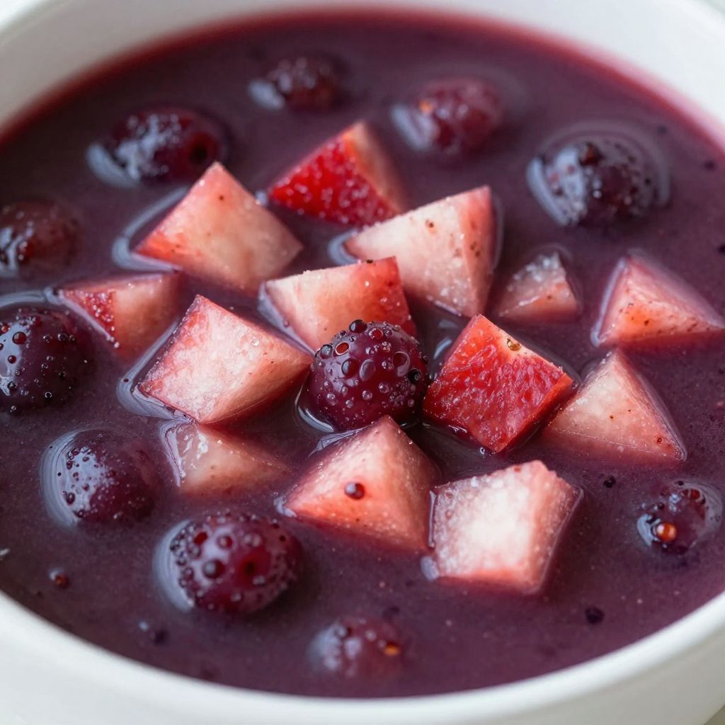 Colada Morada Preparation