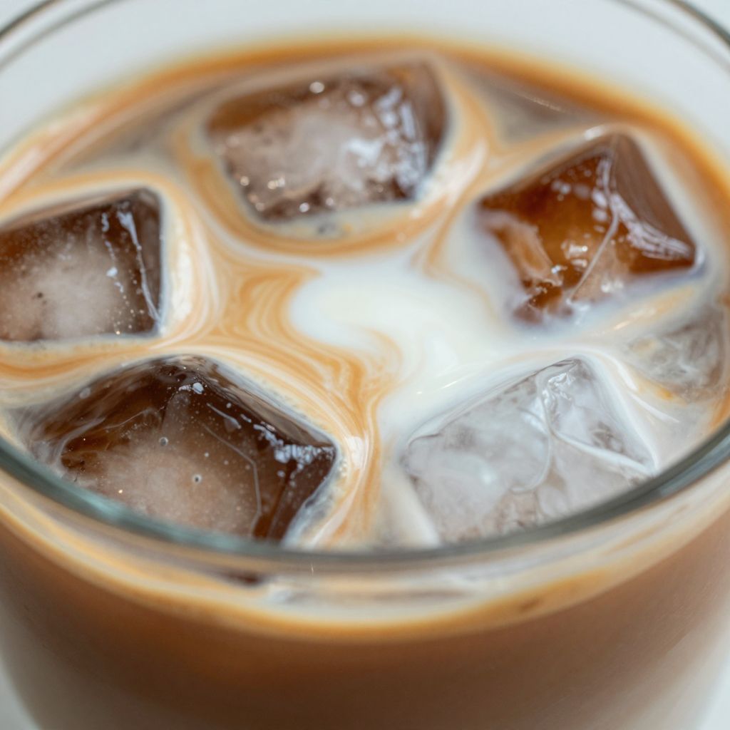 Cold Brew Latte Preparation