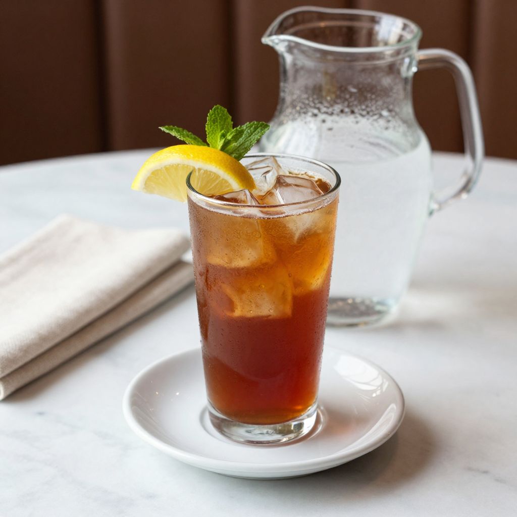 Cold Brew Tea Serving