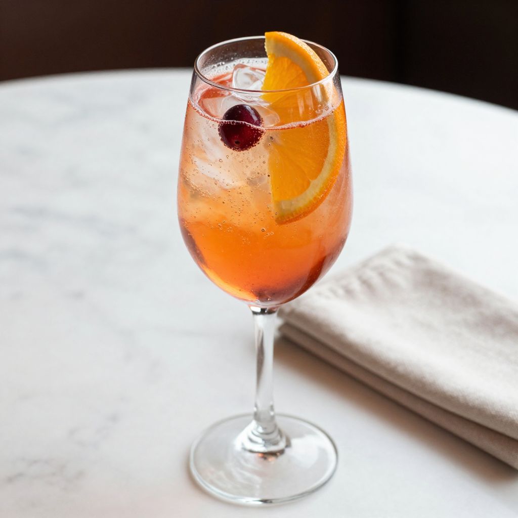 Cranberry Aperol Spritz