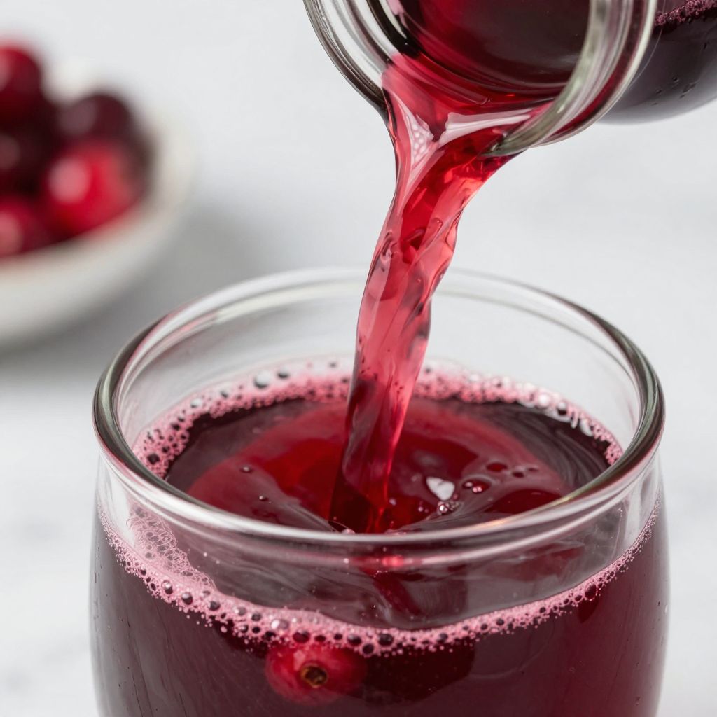 Cranberry Juice Preparation