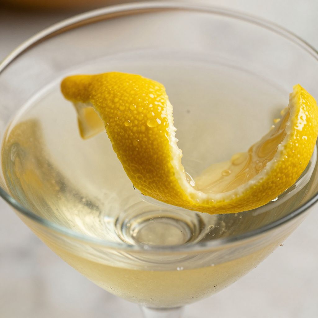 Crisp Martini Preparation
