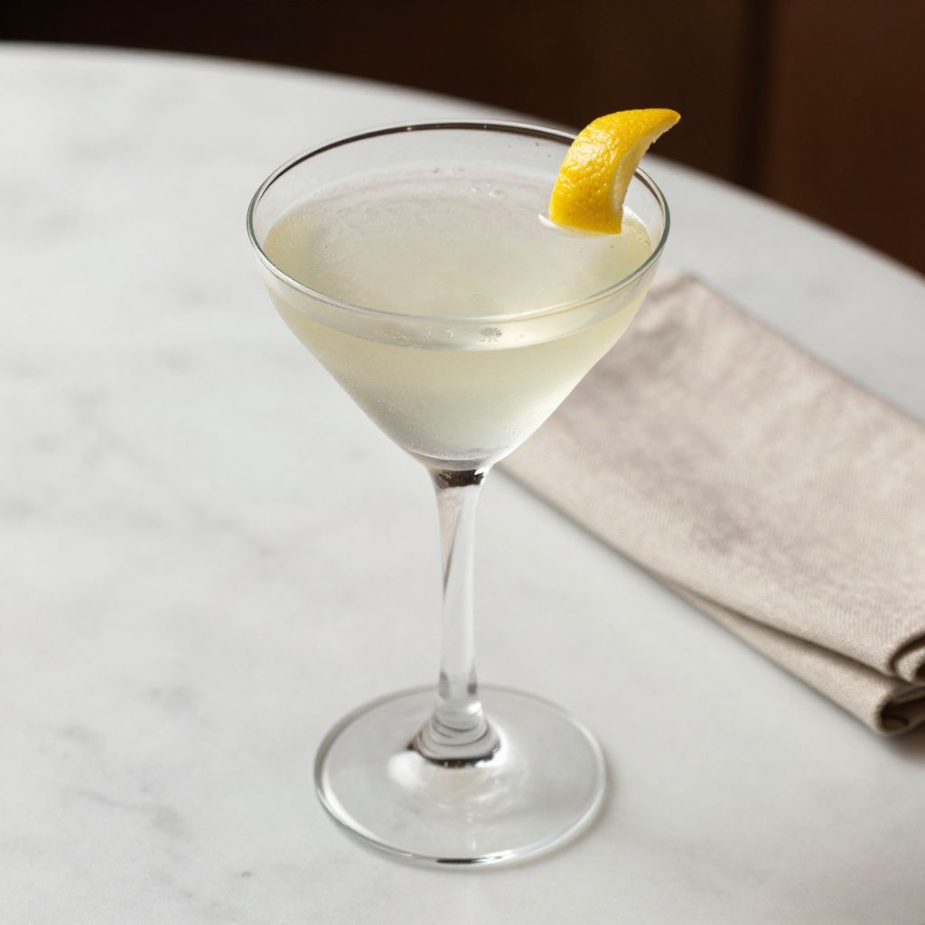 Crisp Martini Serving