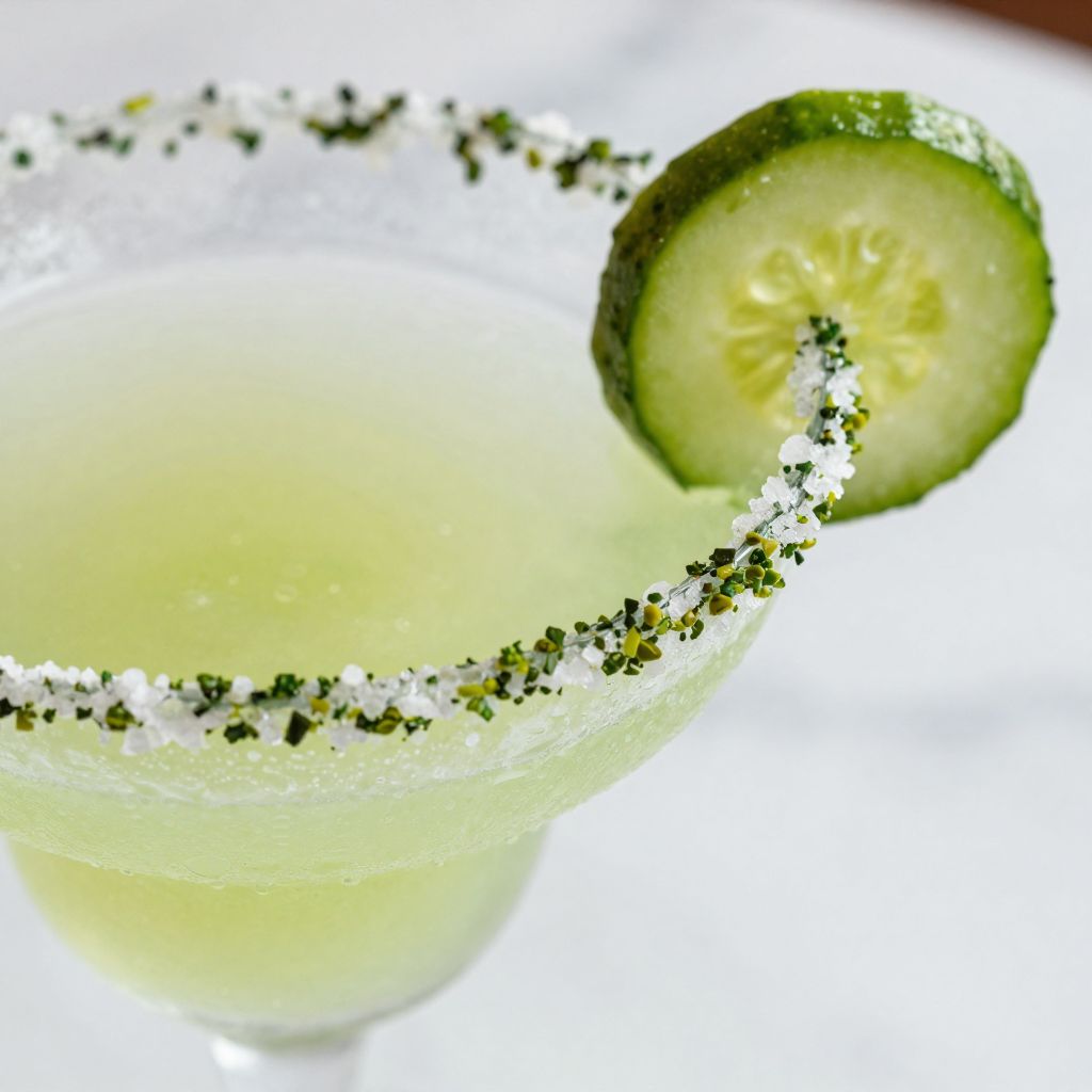 Cucumber Margarita Step by Step
