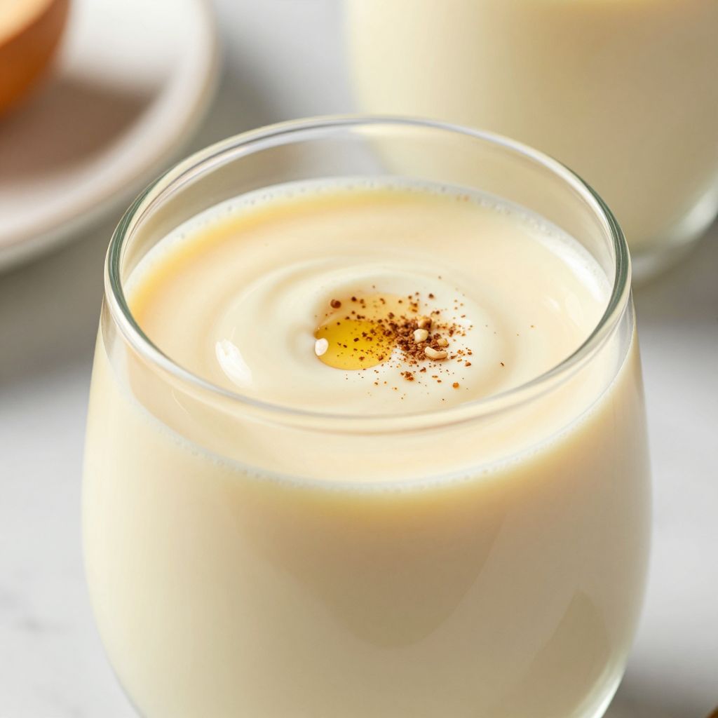 Dairy Free Eggnog Step