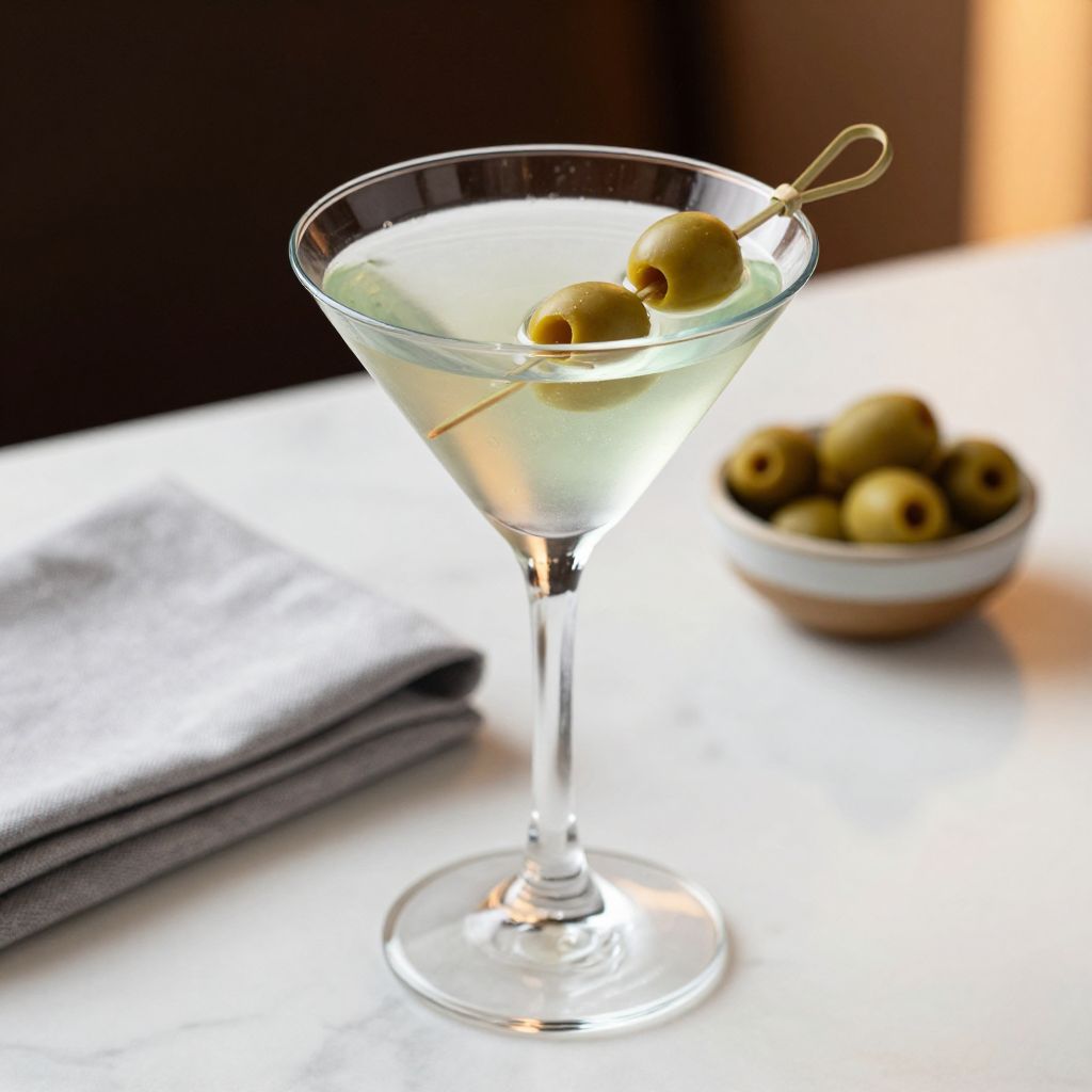 Gin Dirty Martini