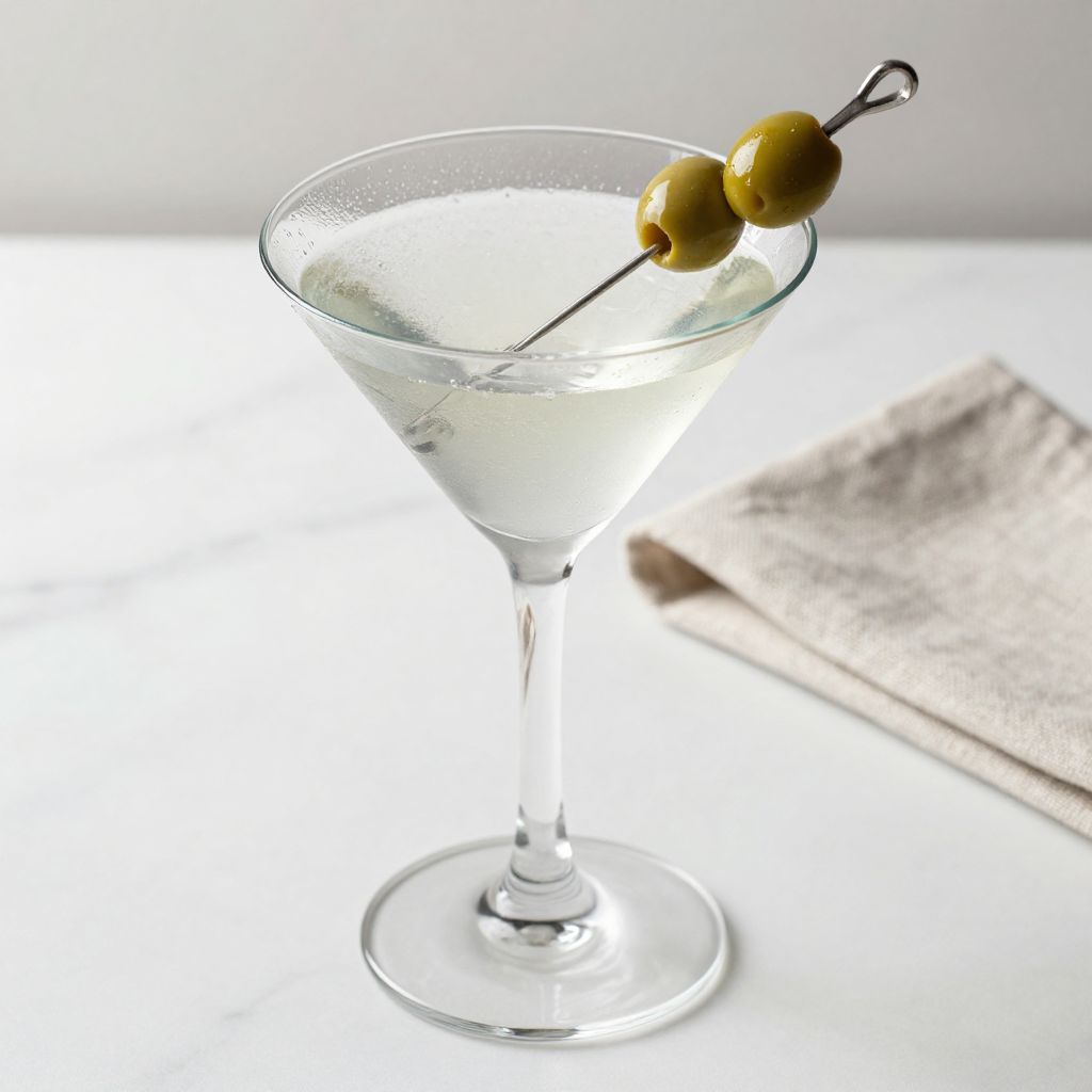 Dirty Vodka Martini