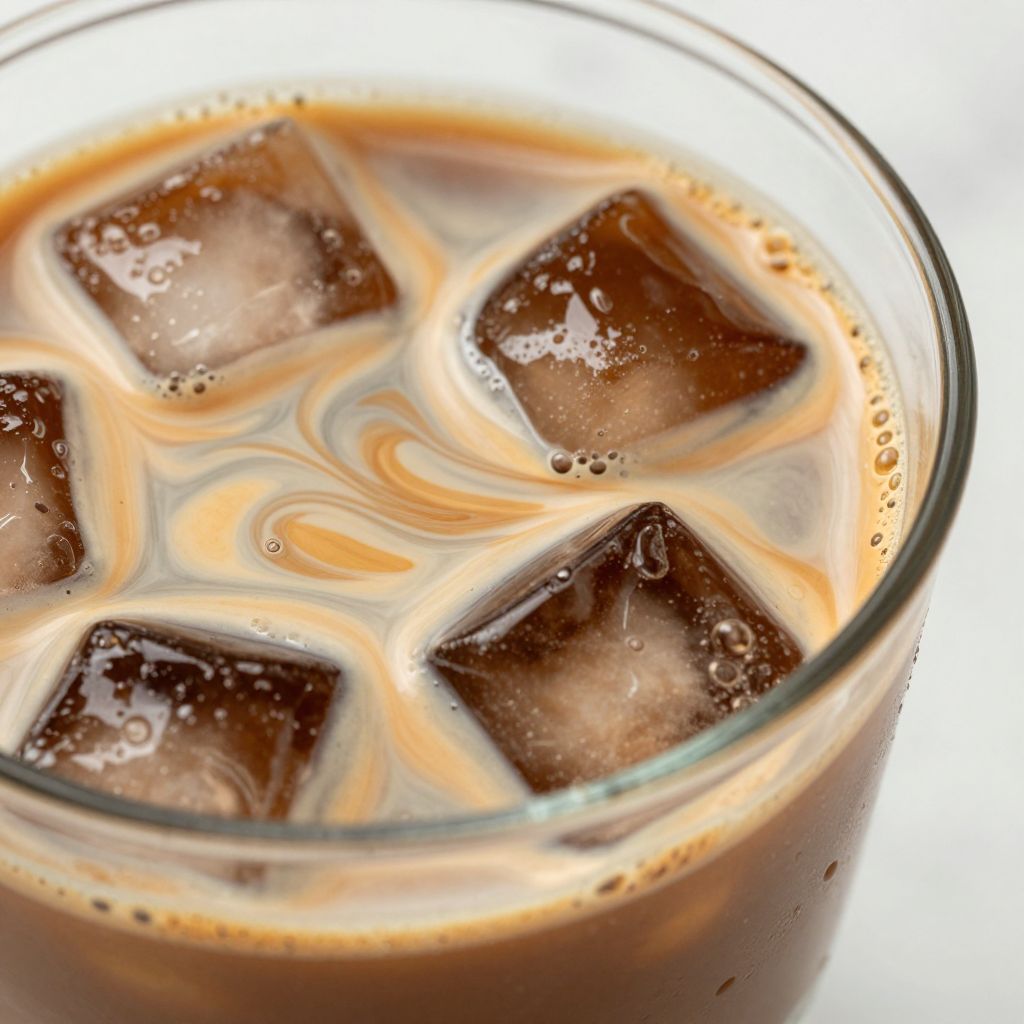Dunkin Donuts Iced Coffee Preparation