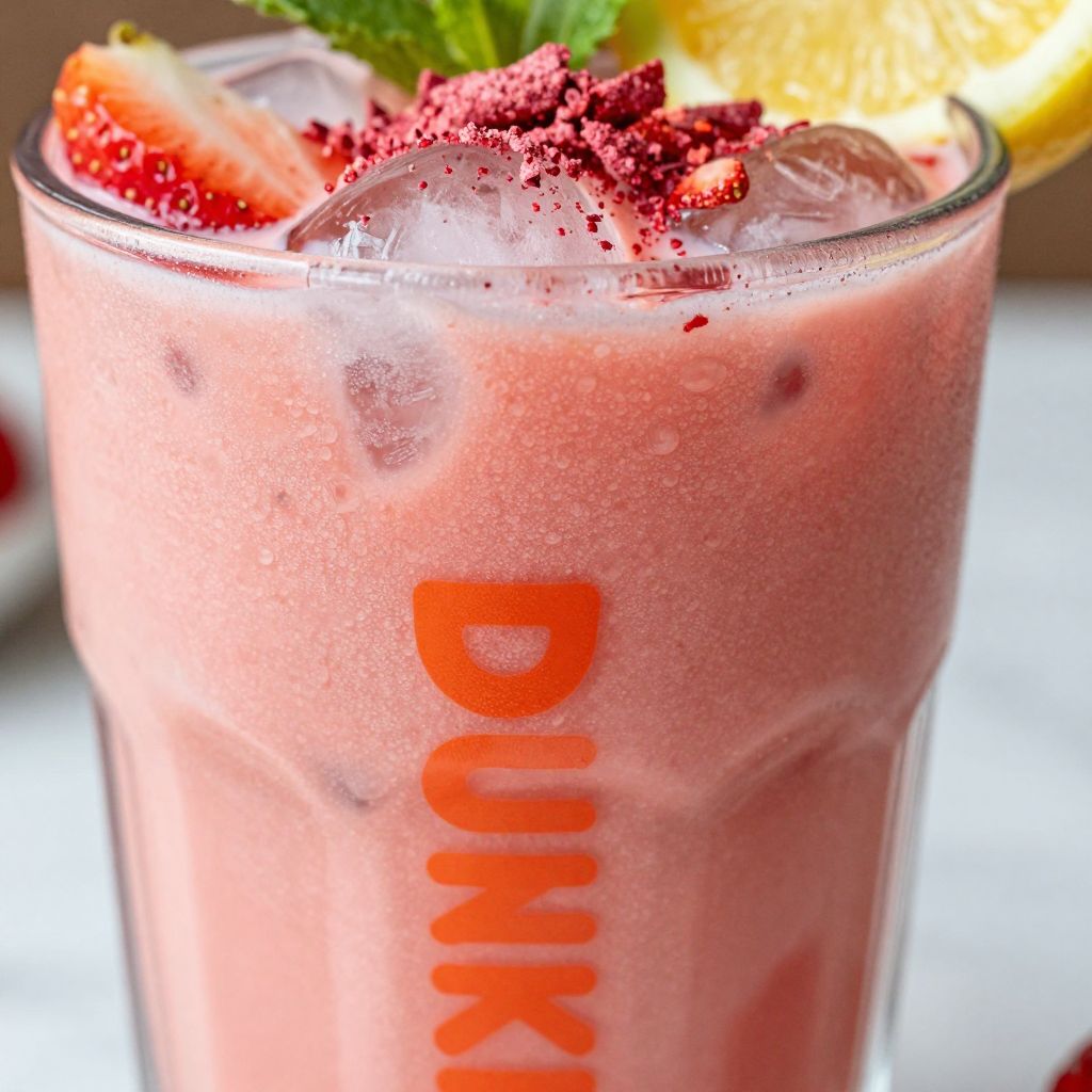 Dunkin Strawberry Dragonfruit Refresher