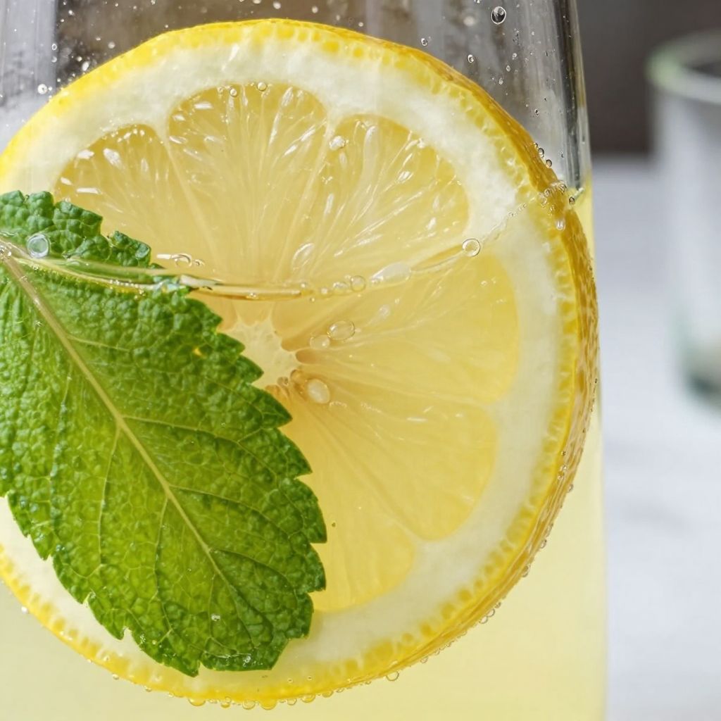 Homemade Lemonade Preparation