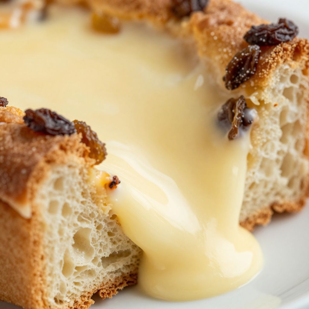 Eggnog Bread Pudding Step