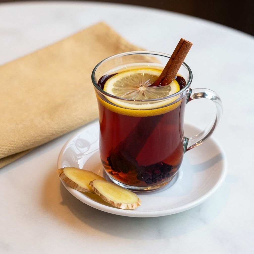 Elderberry Tea Serving