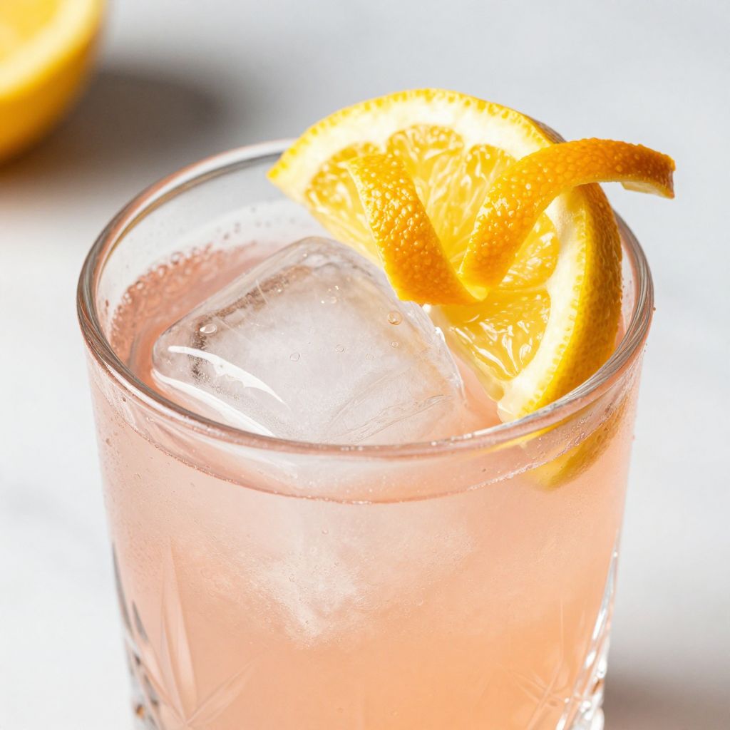 Gin and Juice step by step preparation image