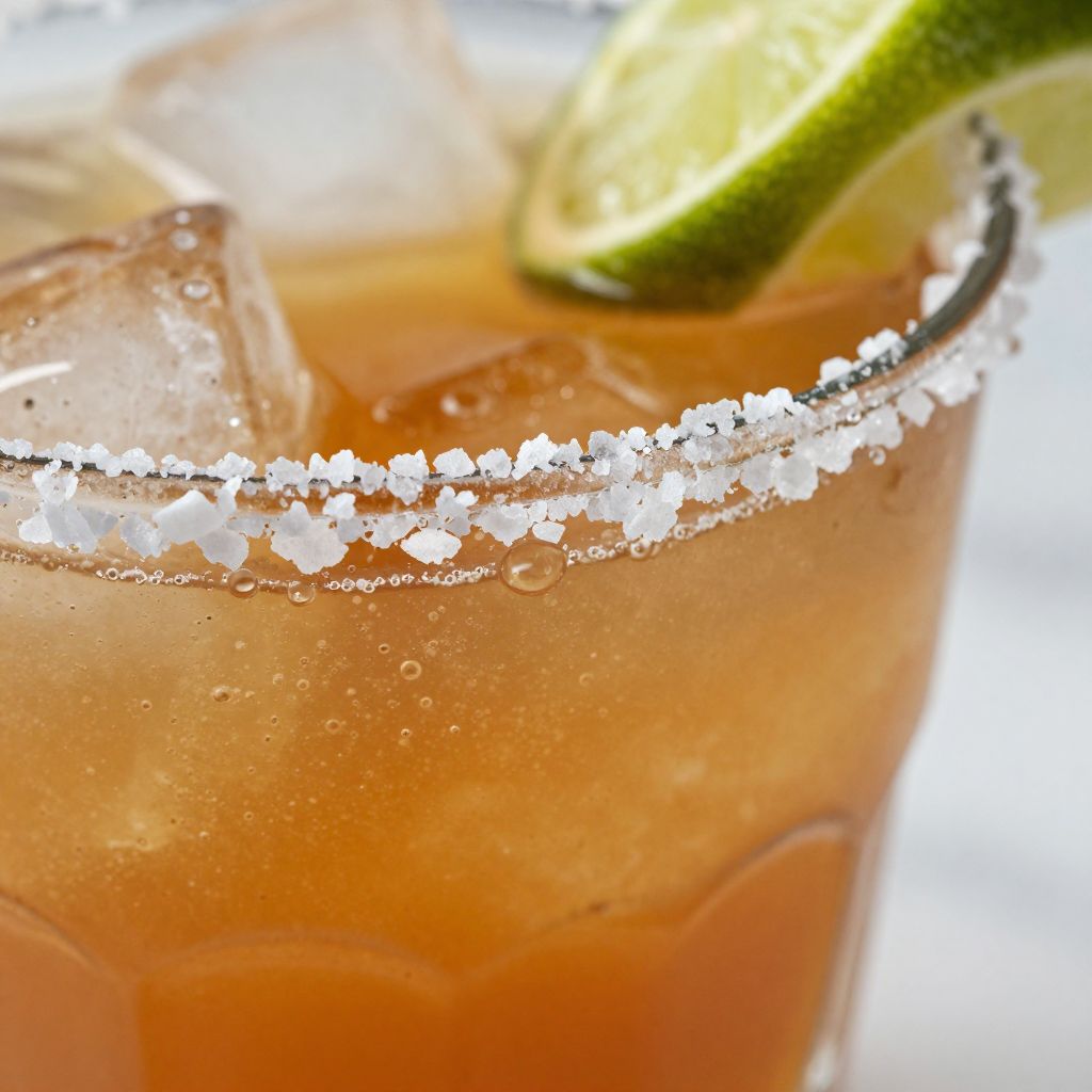 Grand Marnier Margarita Preparation