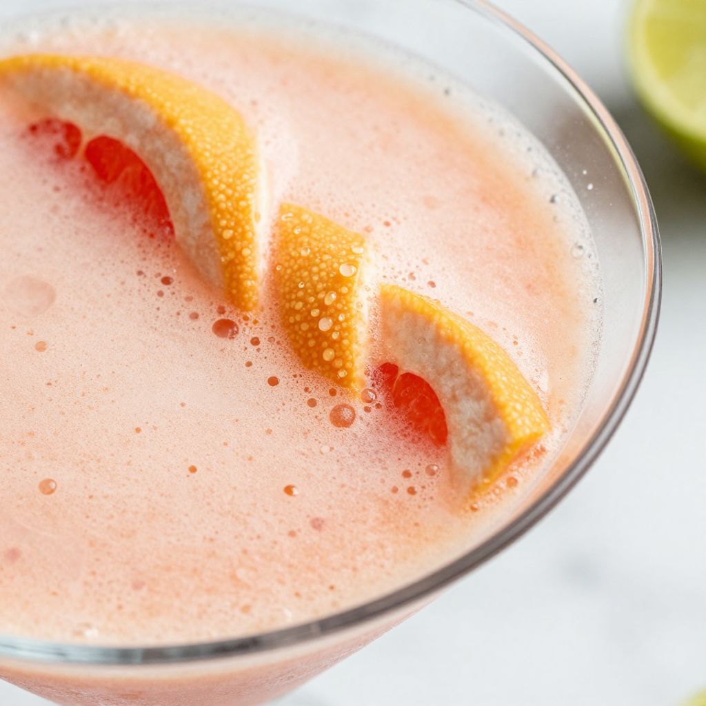 Grapefruit Martini Preparation