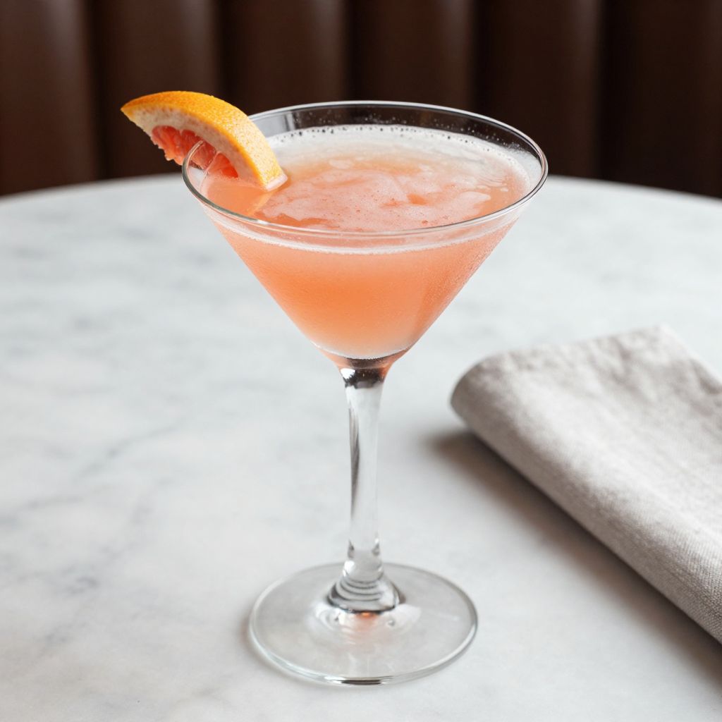 Grapefruit Martini Serving