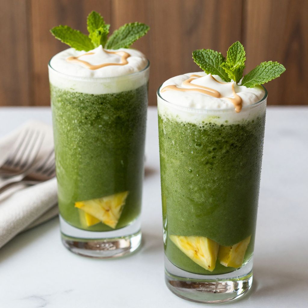 Green Drink Serving