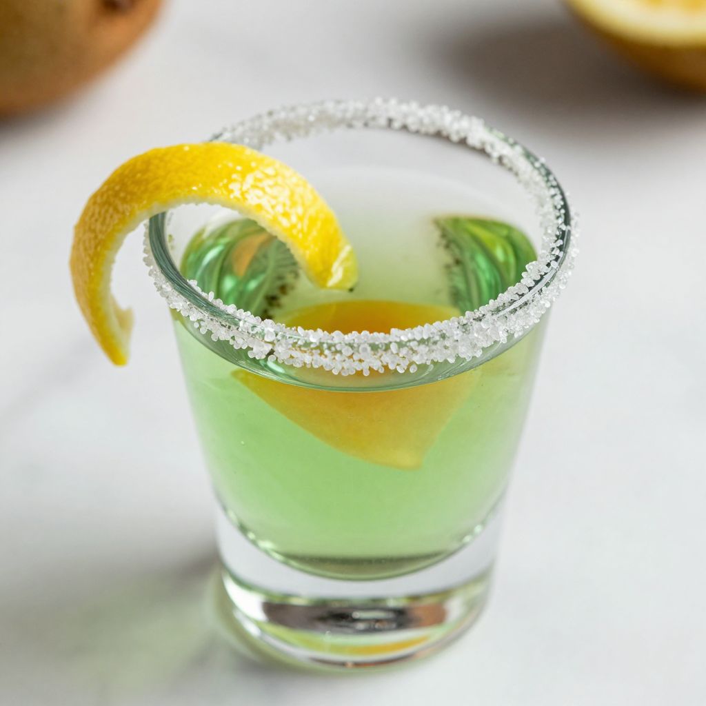 Green Tea Shot Preparation