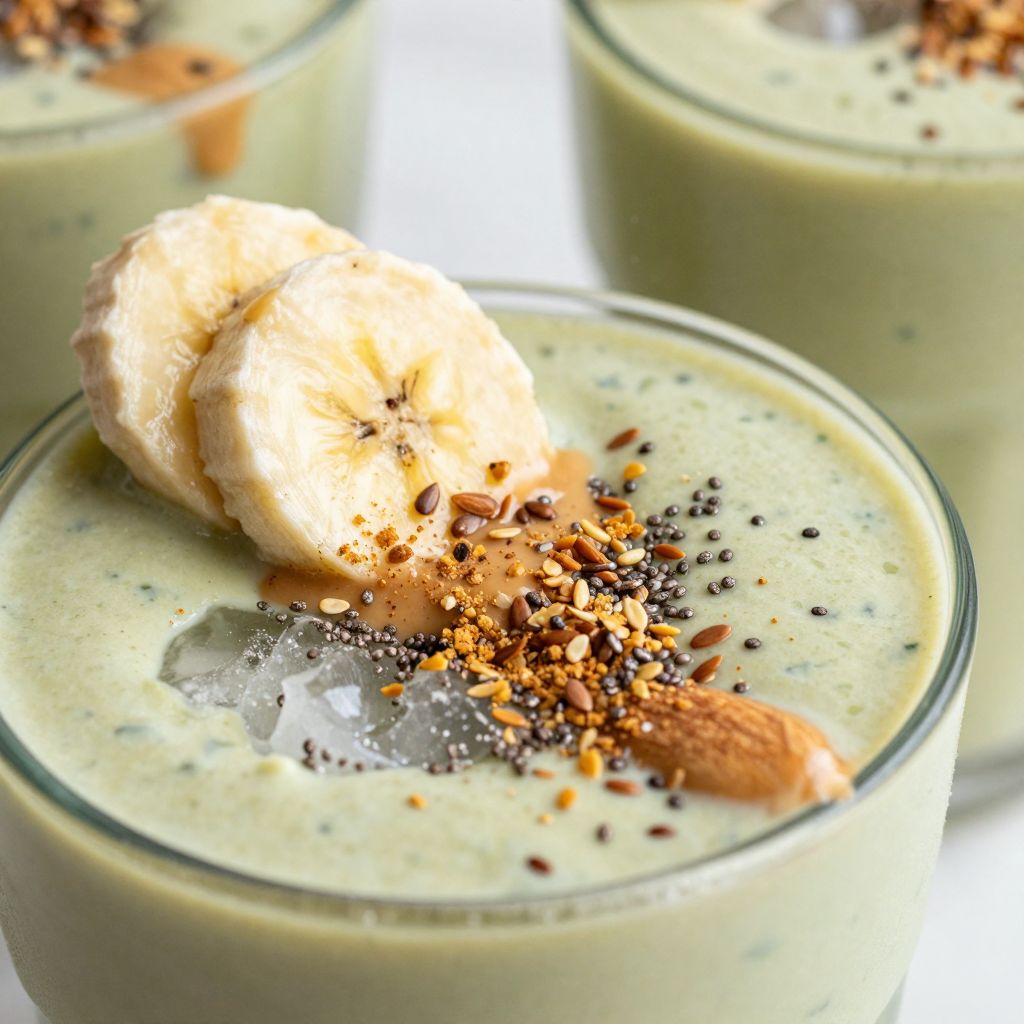 High Fiber Smoothie Process Image